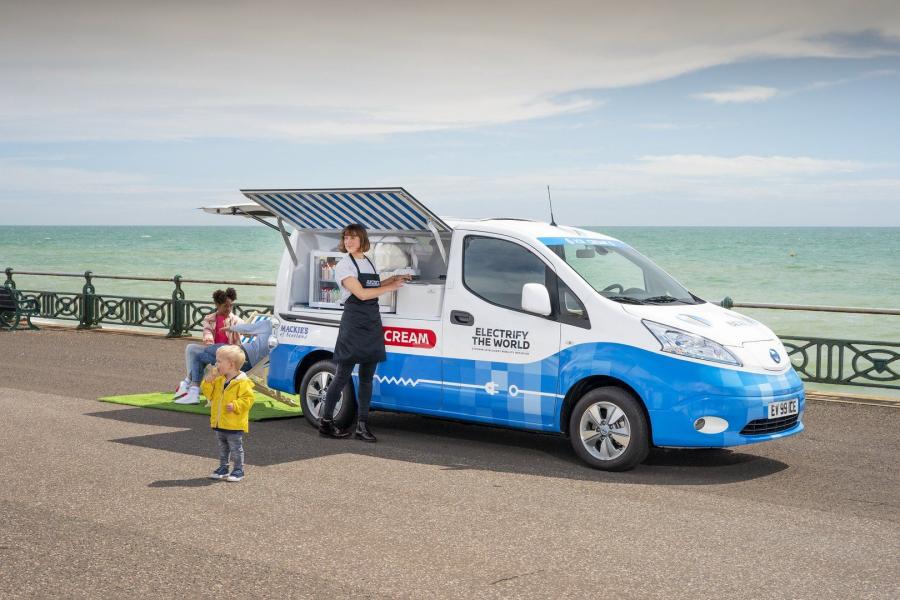  Nissan e-NV200 Ice Cream Concept 2019 года  (фото 16 из 25)